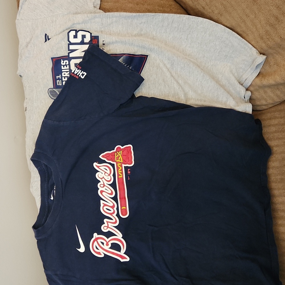 MLB 2 Atlanta Braves World Series champs Adult small/YL 2021 Fanatics/Nike